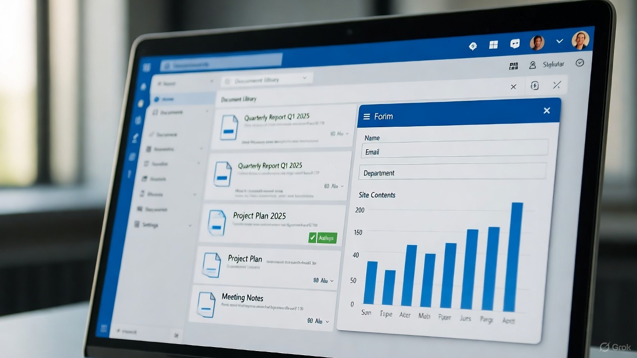 SharePoint’s Cutting-Edge UX Refresh, Copilot AI Tricks, and Forms That Simplify File Gathering in 2025